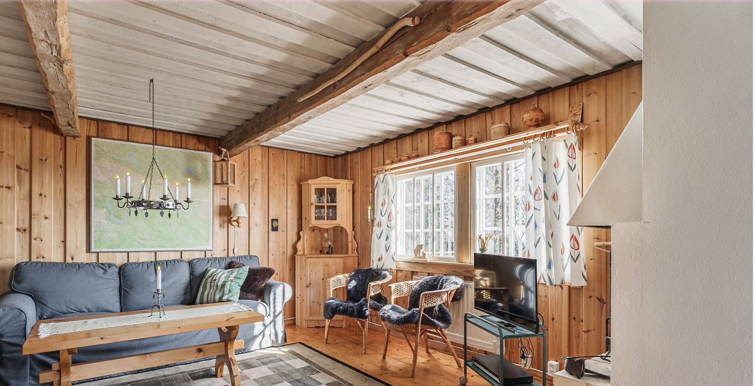 Särvfjället, Härjedalen — fireplace